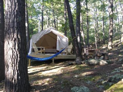Luxury tents in Fairfield Pennsylvania
